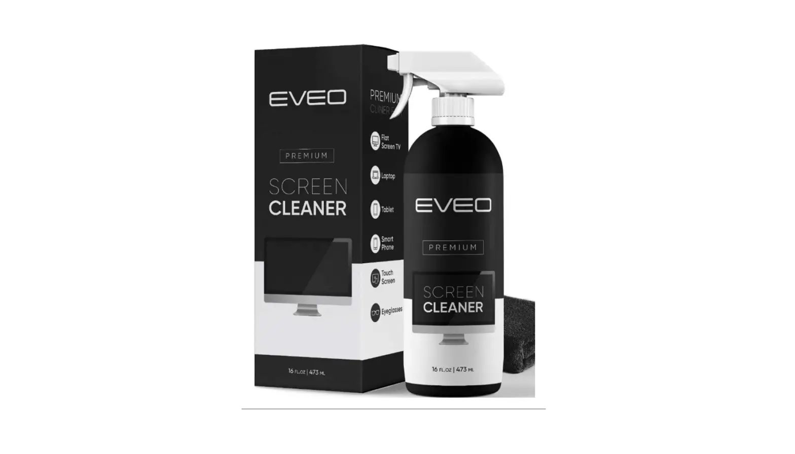 Screen Cleaner Spray (16oz) - Large Screen Cleaner Bottle - Tv Screen Cleaner, Computer Screen Cleaner, For Laptop, Phone, Ipad-complete Features/user Guide Screen Cleaner Spray (16oz) - Large Screen Cleaner Bottle - Tv Screen Cleaner, Computer Screen Cleaner, For Laptop, Phone, Ipad-complete Features/user Guide