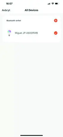 TechToy Smart Bulb RGB E27 Smart Lighting - Usage and connection 2