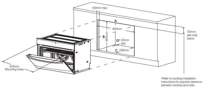Electrolux Dimension Built-in ovens 90cm underbench