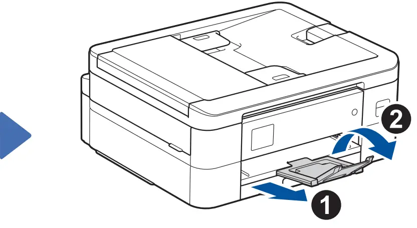 brother DCP J1140DW Personal Printer - fig 12