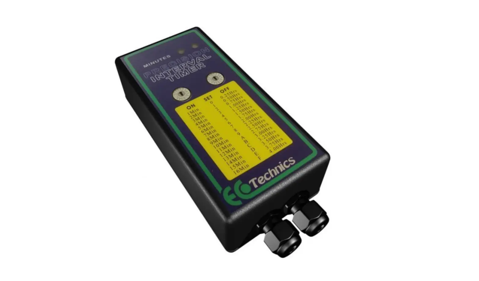 Ecotechnics 1013 Precision Interval Timer User Guide