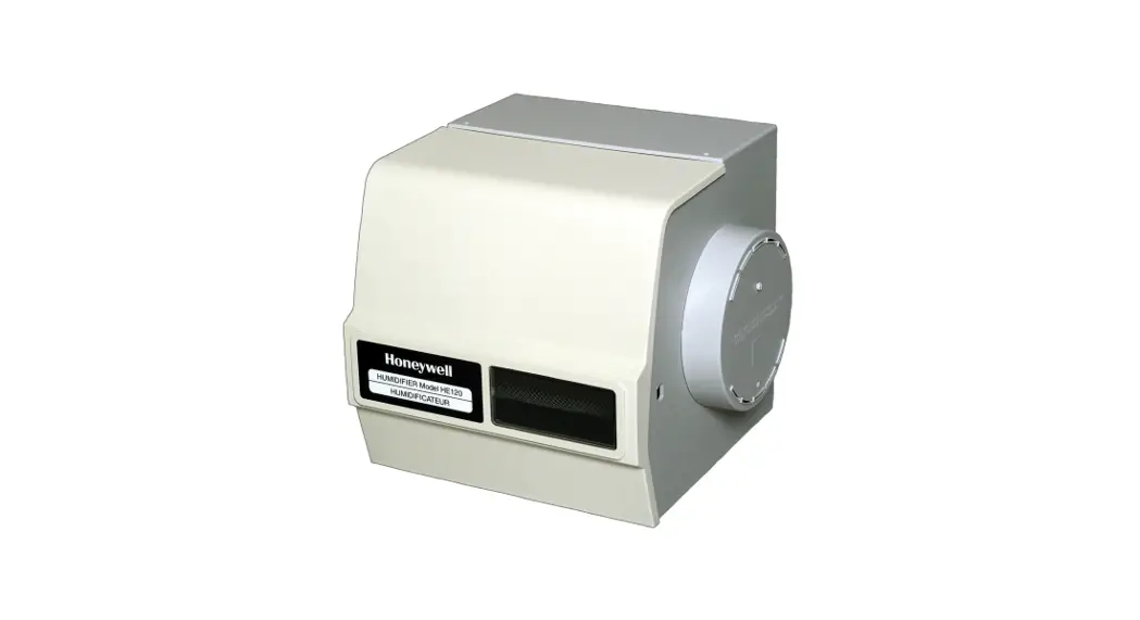 Honeywell He120a By-pass Drum Humidifier Instruction Manual