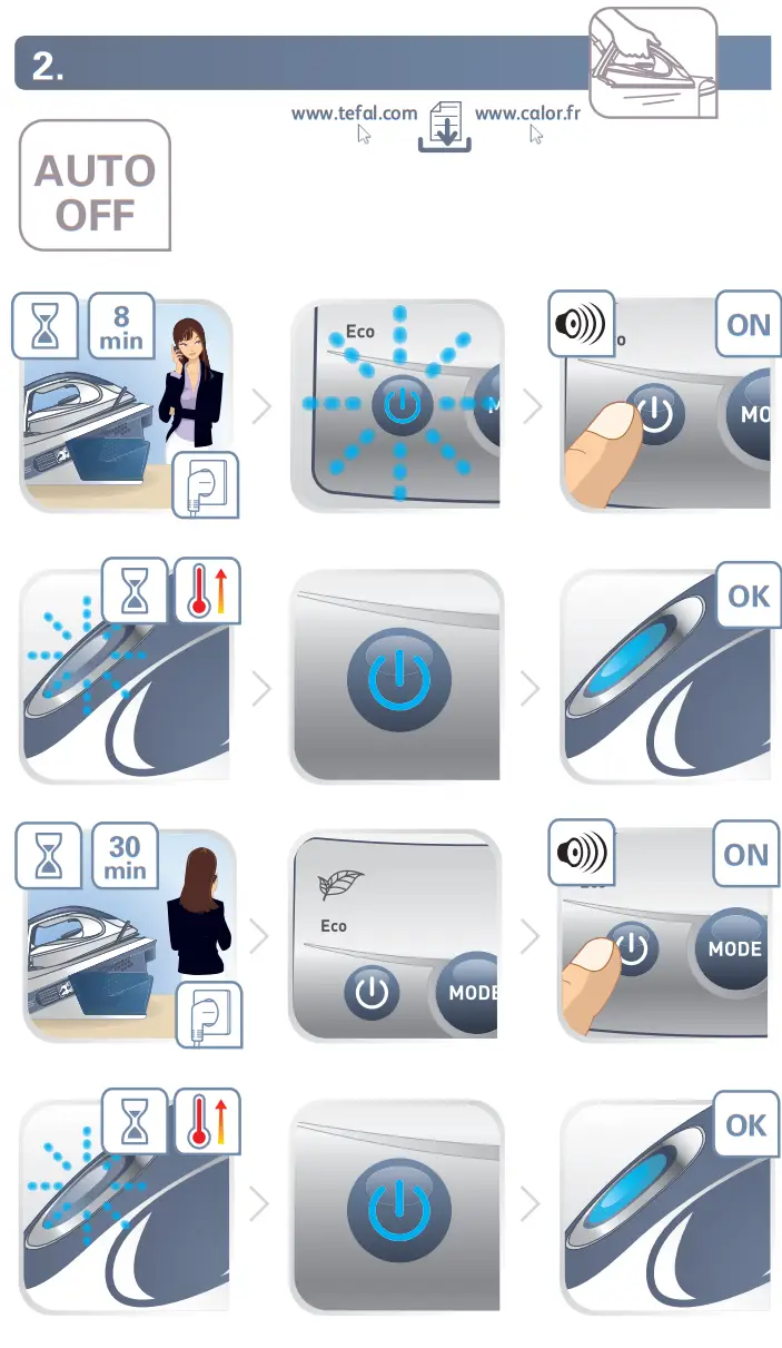 Rowenta SV8012E0 Express Anti-Scale Steam Generator Iron - fig 2