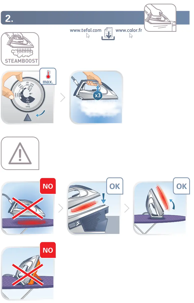 Rowenta SV8012E0 Express Anti-Scale Steam Generator Iron - fig 8