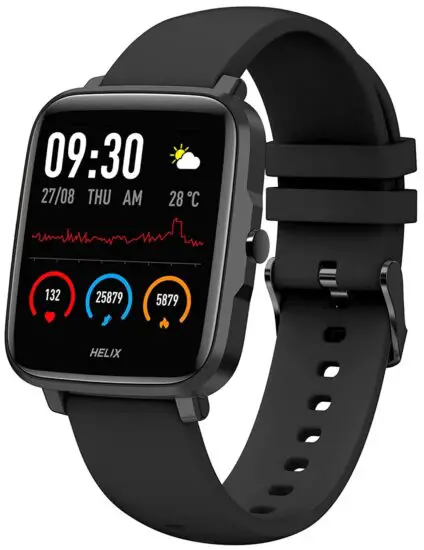 Helix TIMEX SMART 2.0 Large 1.55 Inch Display Full Touch Smart Watch