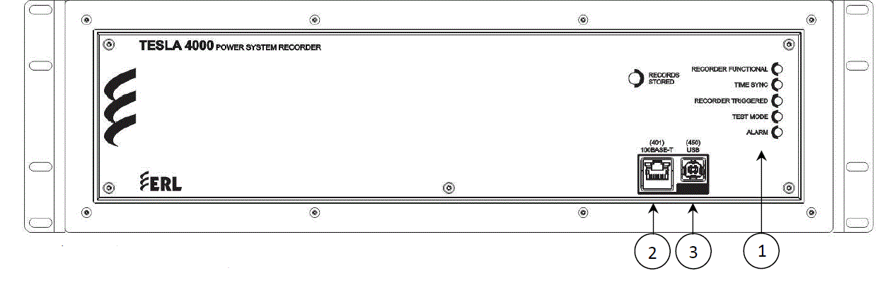 ERL TESLA 4000 Power System Recorder fig 1