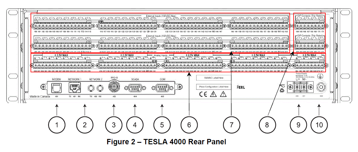 ERL TESLA 4000 Power System Recorder fig 2