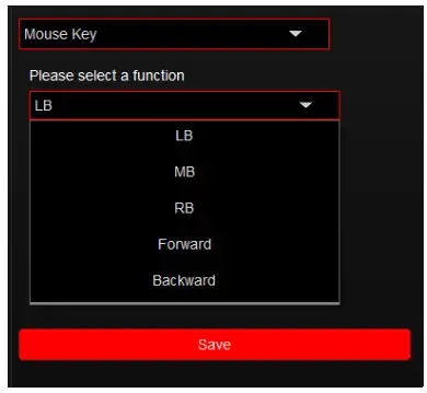 perixx PX 5300 KBL Mechanical Gaming Keyboard - Default function 1