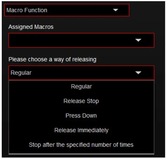 perixx PX 5300 KBL Mechanical Gaming Keyboard - Macro function 1