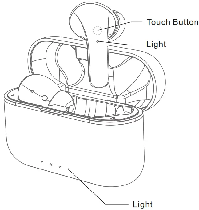 Kingstar K023 MINI TWS EARPHONE-1