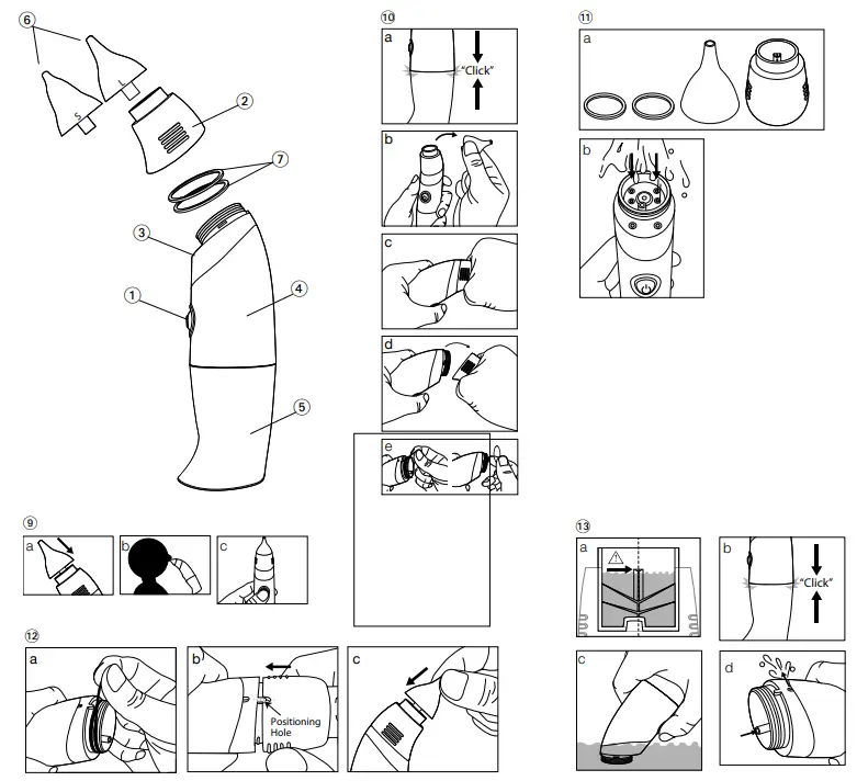 microlife BC50 Electric Nasal Aspirator overview