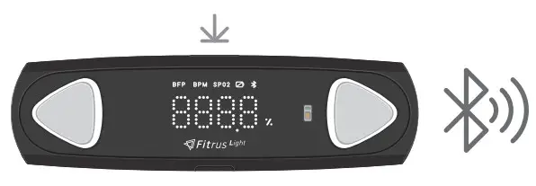 Fitrus Light FRL B10 Body Fat Analyzer Machine - Connect