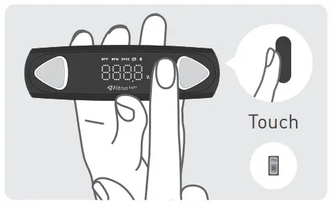 Fitrus Light FRL B10 Body Fat Analyzer Machine - Heart Rate