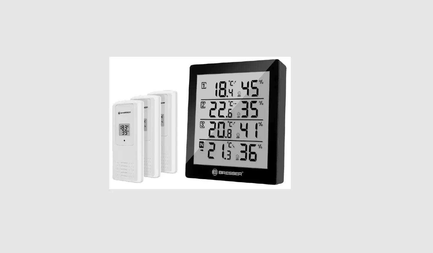 Bresser 7000020cm3000 Indoor/outdoor Environment Thermometer Instruction Manual