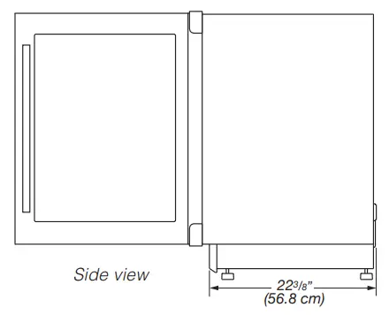 KitchenAid Undercounter Refrigerator 3