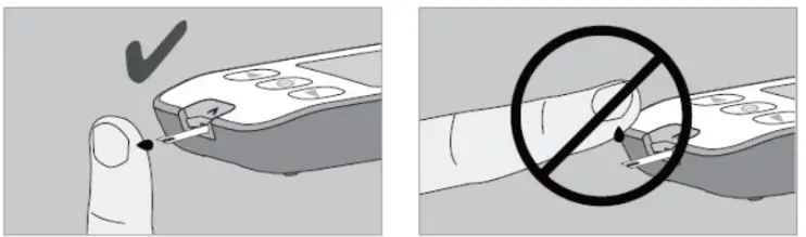 MedlinePlus KT21 BT Blood Beta-Ketone Monitoring - Applying Blood 2