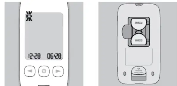 MedlinePlus KT21 BT Blood Beta-Ketone Monitoring - Inserting the Batteries