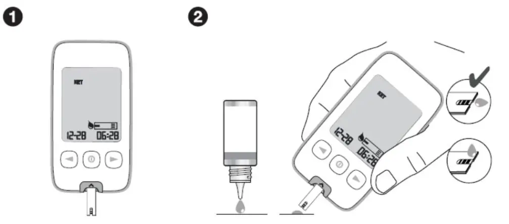 MedlinePlus KT21 BT Blood Beta-Ketone Monitoring - Performing a Control Solution Test 1