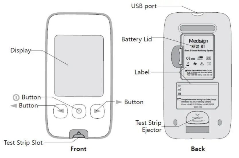 MedlinePlus KT21 BT Blood Beta-Ketone Monitoring - fig1