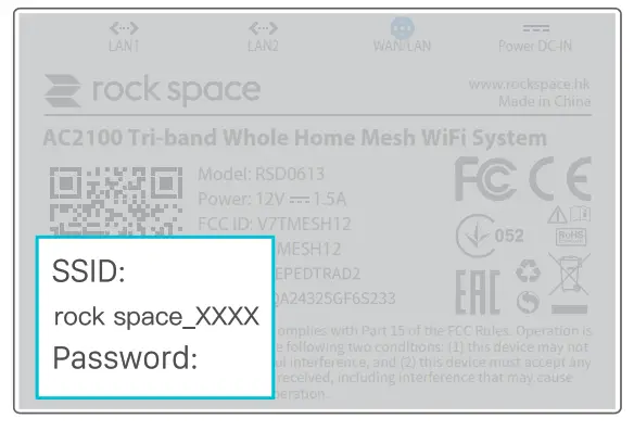 rock space RSD0613 AC2100 Tri Band Whole Home Mesh WiFi System - Fig3