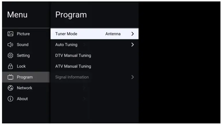Galaxy Communications FSTV 3222P 32 Inch LED TV DVD Combo - Tuner Mode