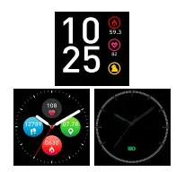 REFLEX ACTIVE IM S06R1 ROSE GOLD MESH SMART WATCH - 1