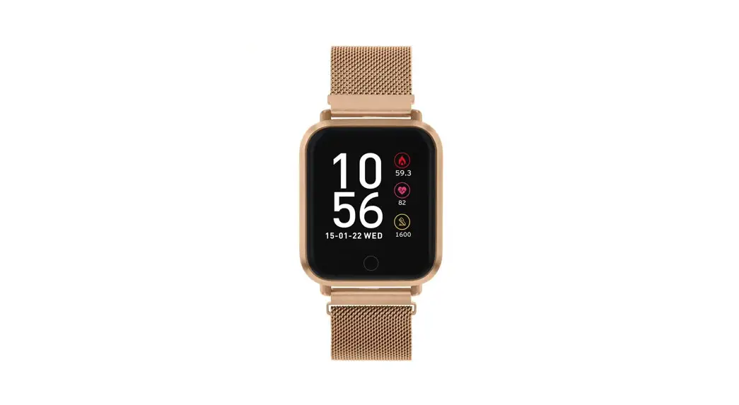 Reflex Active Im-s06r1 Rose Gold Mesh Smart Watch User Manual