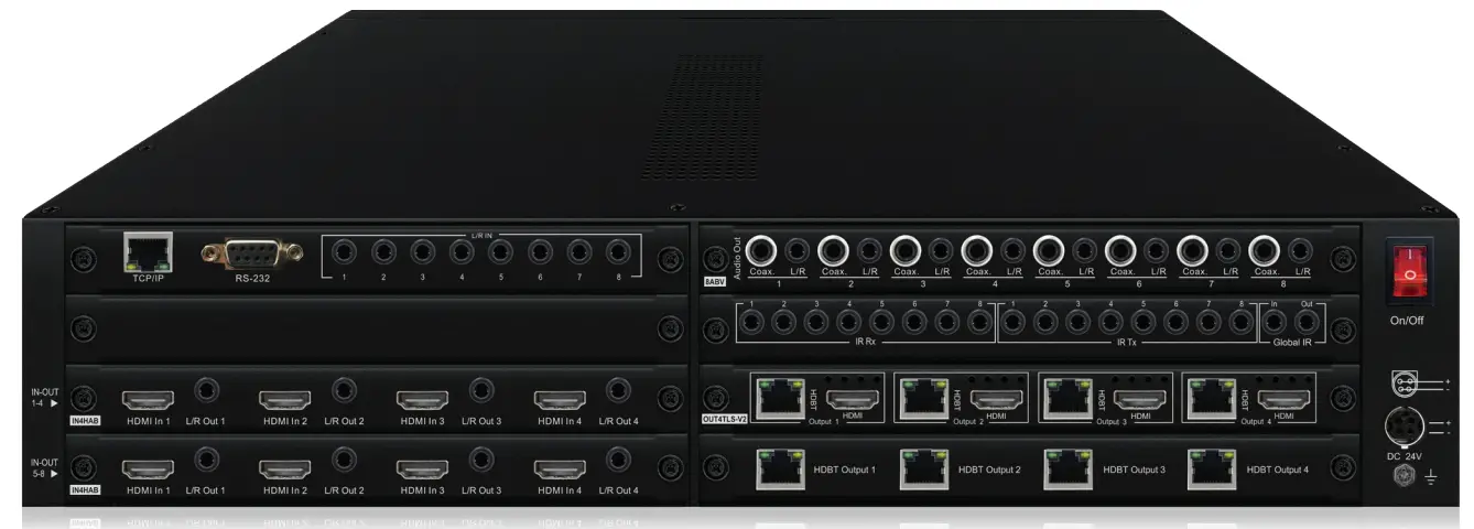 BLUSTREAM PRO88HBT70CS Simultaneous HDMI Outputs and Audio Breakout with Volume Control - fig 2