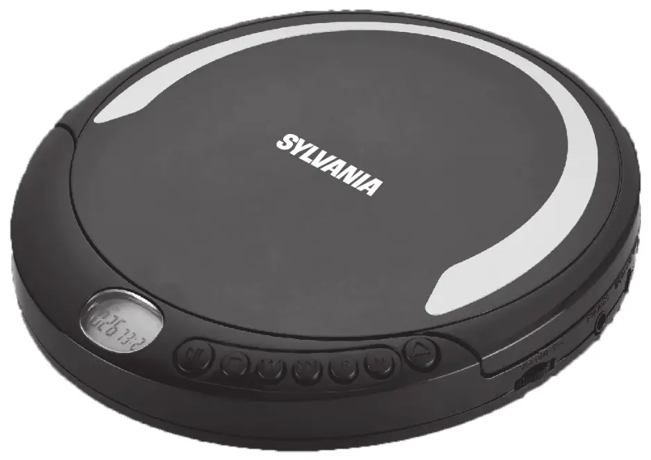 SYLVANIA SCD305 CD Player Walkman with FM Radio
