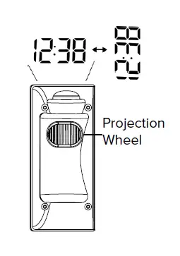 La Crosse 817-2410B Projection Alarm Clock fig 14
