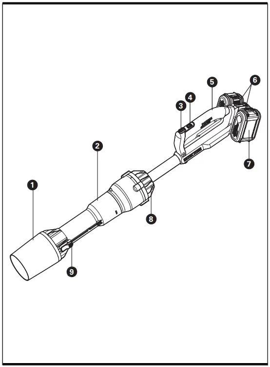WG585E Leafjet 40V Cordless Blower Overview