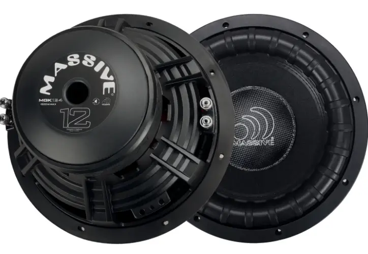 MASSIVE MGK124 12 Inch 750 Watts Dual 4 Ohm Subwoofer product-img