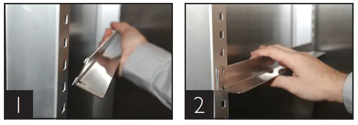 true STR2H-2G Heated Cabinets - PILASTERS