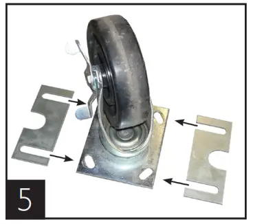 true STR2H-2G Heated Cabinets - leveling shims