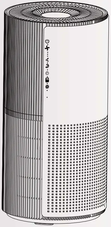 ozone XT-KJA07 HEPA Air Purifier