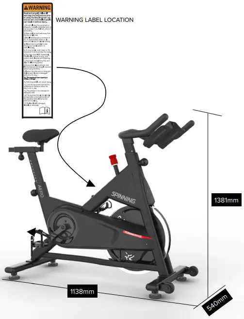 Warning Label Location