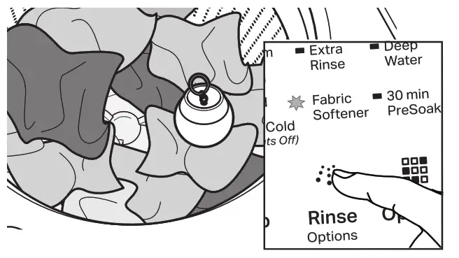 Whirlpool WB70803-1 7kg Top Load Washing Machine - ABRIC SOFTENER