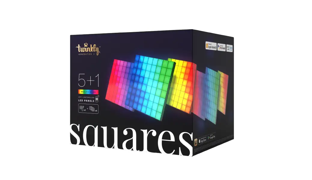 Twinkly Twq064stw-07-beu Squares Smart Light Instructions Twinkly Twq064stw-07-beu Squares Smart Light Instructions
