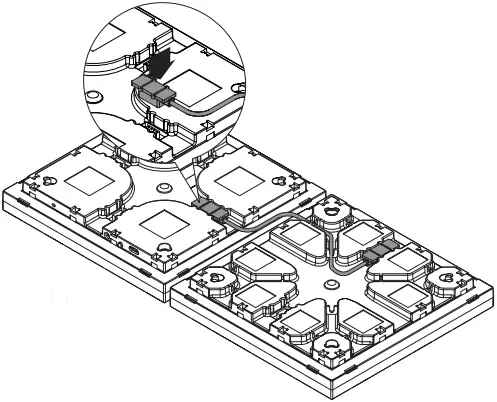 twinkly TWQ064STW-07-BEU Squares Smart Light A03