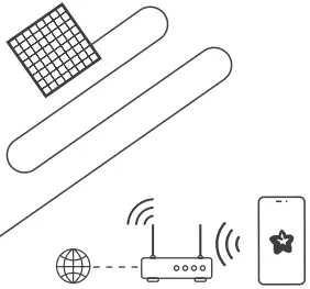 twinkly TWQ064STW-07-BEU Squares Smart Light C04