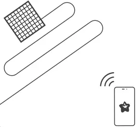 twinkly TWQ064STW-07-BEU Squares Smart Light C05