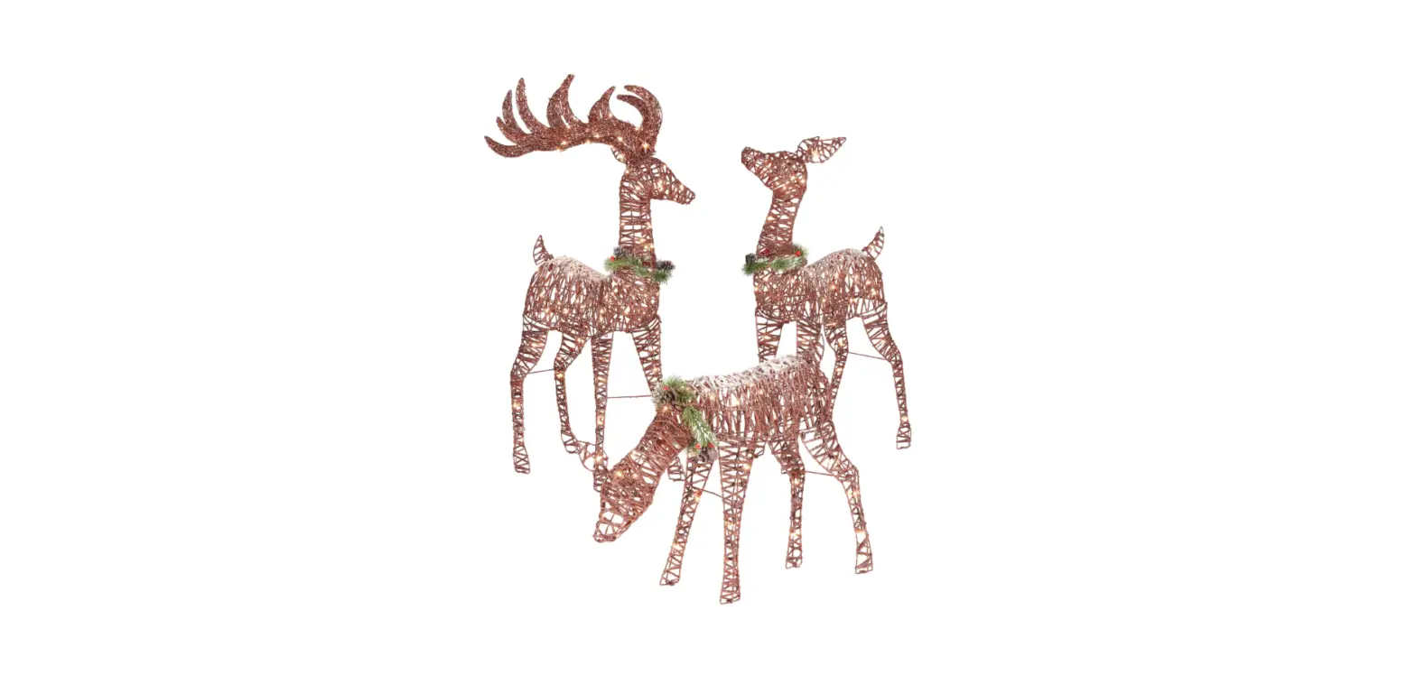 Coopers Of Stortford K843 5pc Light Up Reindeer Instructions