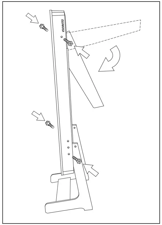 VIAVITO PT100X 5ft Folding Pool Table - Instructions 3