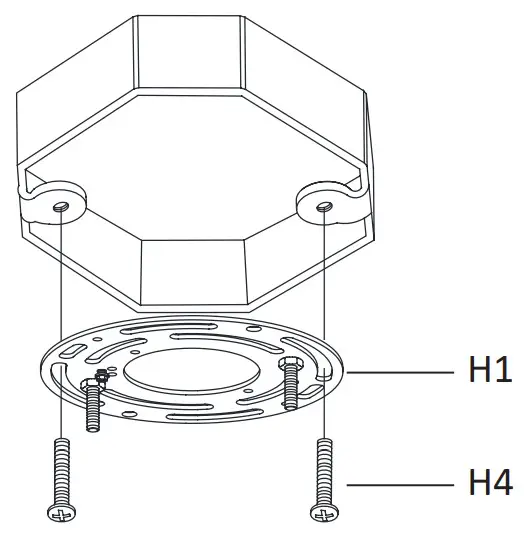 Emliviar B07V5G5MS3 2 Light Flush Mount - fig 9