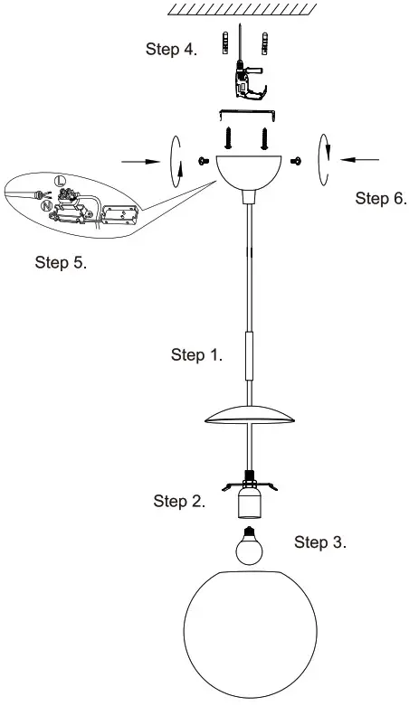 NOVA LIFE BALL Interior Pendant - 2