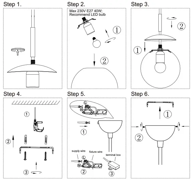 NOVA LIFE BALL Interior Pendant - 4