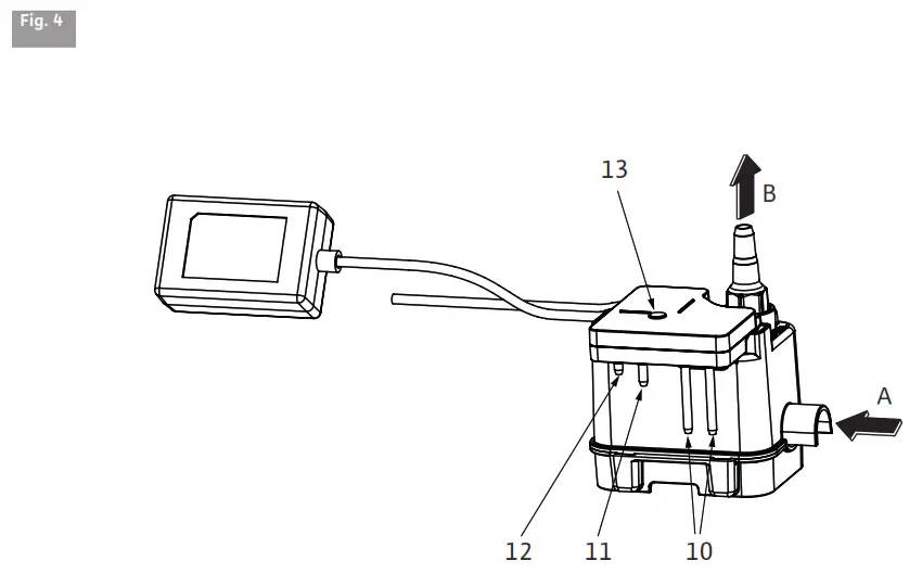 Wilo PLAVIS 015 C 2G Automatic Condensate Lifting Unit- fig 5