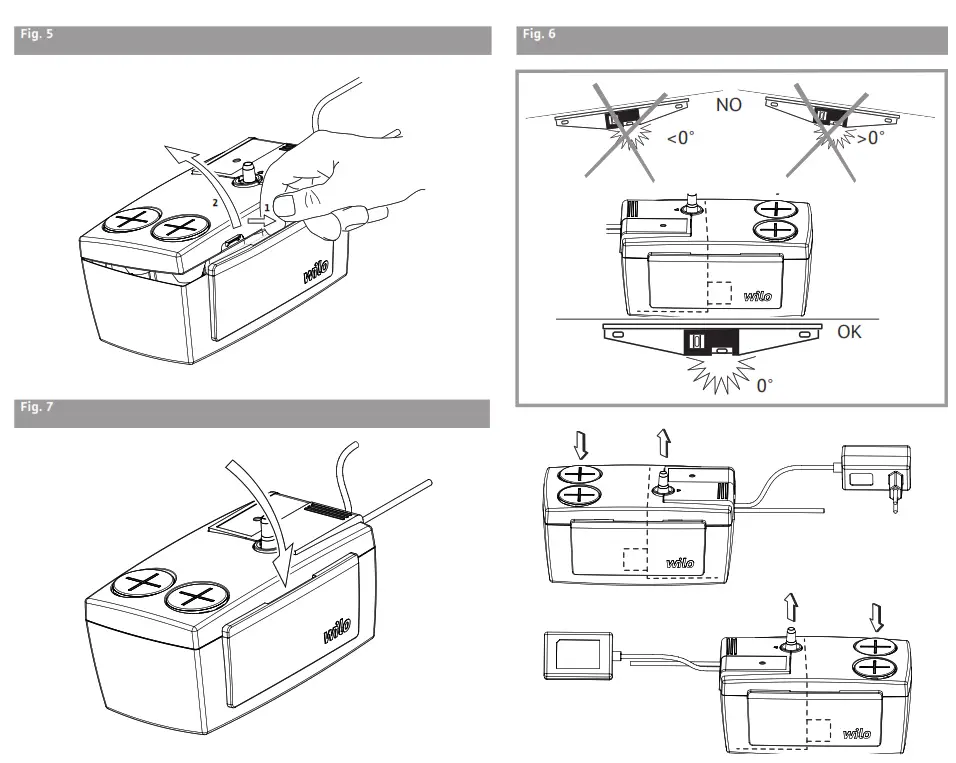 Wilo PLAVIS 015 C 2G Automatic Condensate Lifting Unit- fig6
