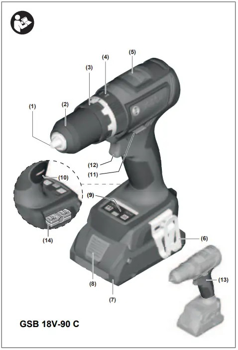 BOSCH-18V-90-C-GSR-GSB-Professional-Cordless-Drill-Driver-Fig-17