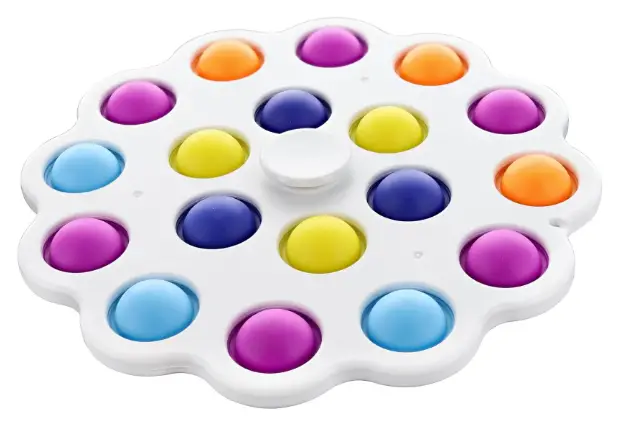 POP-IT-TNK-96795-C-Fidget-Toy-Spinner-White-18-Button-Bubble-Popping-Game